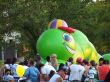 The inflatables were a huge crowd pleaser!